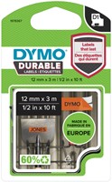 Labeltape Dymo LabelManager D1 polyester 12mm or 1 Stuk