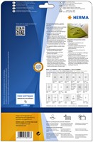 Etiket HERMA 8016 45.7x21.2mm transparant 1200st 25 Vel-2