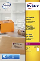 Etiket Avery L7567-25 210x297mm tr 25st 25 Vel