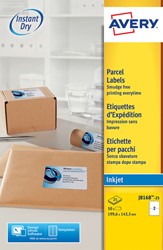 Etiket Avery J8168-25 199.6x143.5mm wit 50stuks 25 Vel