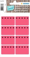 Etiket HERMA 3772 26x40mm diepvries rood 48st 6 Vel