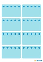 Etiket HERMA 3773 26x40mm diepvries blauw 48st 6 Vel-2
