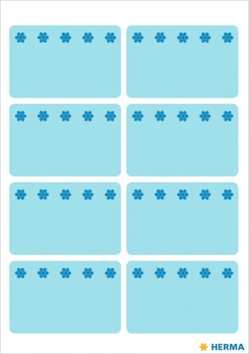 Etiket HERMA 3773 26x40mm diepvries blauw 48stuks 6 Vel-2