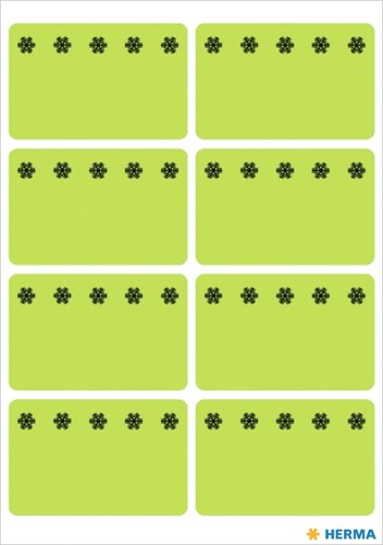 Etiket HERMA 3775 26x40mm diepvries groen 48stuks 6 Vel-2