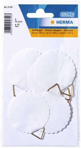 Hanghaakje HERMA 5759 50mm 6st 1 Vel