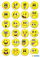 Etiket HERMA 3657 smiley met wiebeleffect 1 Vel
