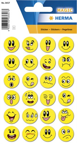 Etiket HERMA 3657 smiley met wiebeleffect 1 Vel-2