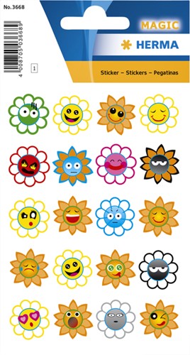 Etiket HERMA 3668 crazy zonnen puffy 1 Vel-2