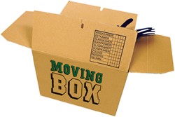 Verhuisdoos CleverPack bedrukt 480x320x360 25st 25 Stuk