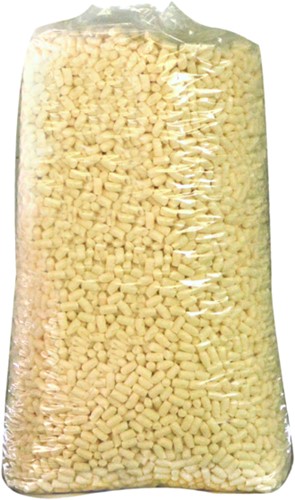 Opvulchips IEZZY 10l biologisch afbreekbaar crème