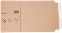 Wikkelverpakking IEZZY A5 met zelfkl strip bruin 1 Stuk-2