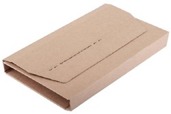 Wikkelverpakking IEZZY met zelfkl strip bruin 1 Stuk