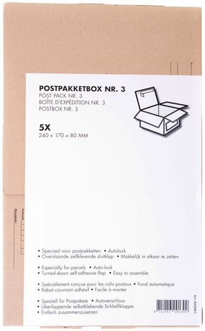 Postpakketbox IEZZY 3 240x170x80mm wit 1 Stuk-2