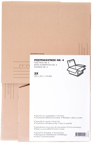 Postpakketbox IEZZY 4 305x215x110mm wit 1 Stuk-2