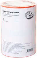 Waarschuwingstape IEZZY breekbaar 50mmx66m or/zw 1 Rol-5