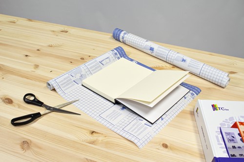 Kaftfolie Boeklon 50cmx1m zelfklevend tr 1 Rol-2