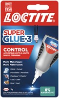 Secondelijm Loctite Control tube 3 gram op blister 1 Stuk