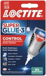 Secondelijm Loctite Control tube 3 gram op blister 1 Stuk