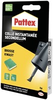 Secondenlijm Pattex met kwast flacon 5gr blister 1 Stuk-2