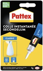 Secondenlijm Pattex tube 3gr 1 Stuk