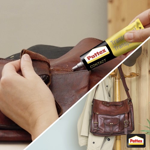 Contactlijm transparant Pattex tube 50gr blister 1 Stuk-2