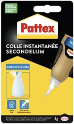 Secondenlijm Pattex Gold original 3gr 1 Stuk