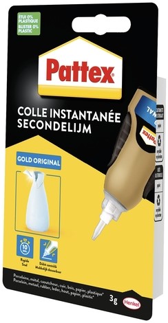 Secondenlijm Pattex Gold original 3gr 1 Stuk-2