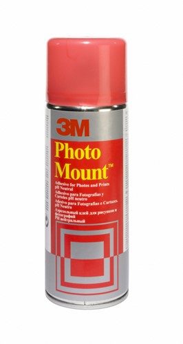 Lijmspray 3M foto mount spuitbus 400ml 1 Stuk
