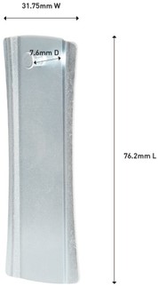 Haak Command metaal  incl bevestigingsstrip 1 Stuk-1