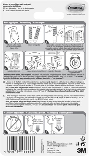 Plakspijker Command incl bevestigingsstrip 1 Stuk-1