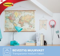 Haak Command middel ovaal incl strip 2st 1 Stuk-1