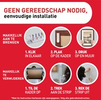 Bevestigingsstrip Command middel klikvast 5.4kg zw 1 Stuk-4