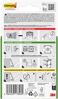 Bevestigingsstrip Command groot klik vast 7.2kg zw 1 Stuk-3