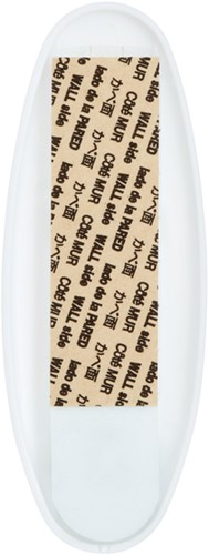 Haak Command knststf ovaal wit incl strip 1 Stuk-2