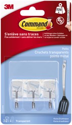 Keukenhaak Command knststf tr incl strip 1 Stuk