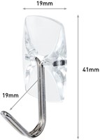 Keukenhaak Command knststf tr incl strip 1 Stuk-3