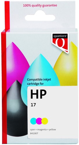 Inktcartridge Quantore Hp 17 C6625a kleur 1 Stuk