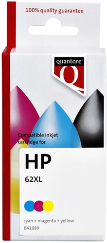 Inktcartridge Quantore Hp 62XL C2p07cn hc kleur 1 Stuk