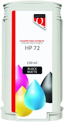 Inktcartridge Quantore HP 72 C9403A mat zwart 1 Stuk