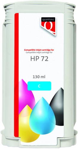 Inktcartridge Quantore HP 72 C9371A blauw 1 Stuk