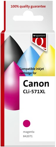 Inktcartridge Quantore Canon Cli-571XL rood 1 Stuk