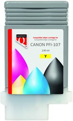 Inktcartridge Quantore Canon PFI-107 geel 1 Stuk