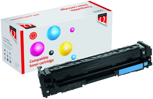 Tonercartridge Quantore HP CF531A 205A blauw 1 Stuk