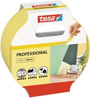 Afplaktape tesa Prof 25mx38mm geel 1 Rol-2