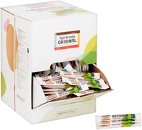 Rietsuikersticks Fairtrade Original 600 stuks 600 Stuk