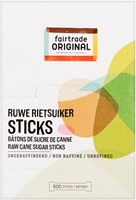 Rietsuikersticks Fairtrade Original 600 stuks 600 Stuk-1