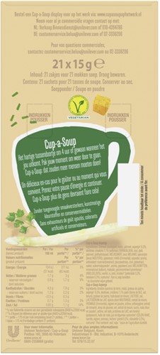 Cup-a-Soup Unox asperge 175ml 21 Zak-3