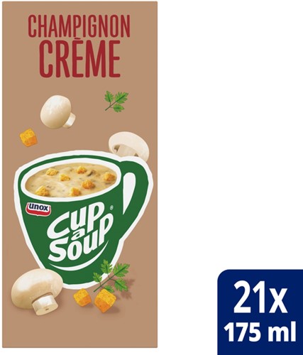 Cup-a-Soup Unox champignon creme 175ml 21 Zak