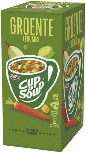 Cup-a-Soup Unox groente 175ml 21 Zak-2