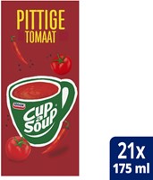 Cup-a-Soup Unox pittige tomaat 175ml 21 Zak